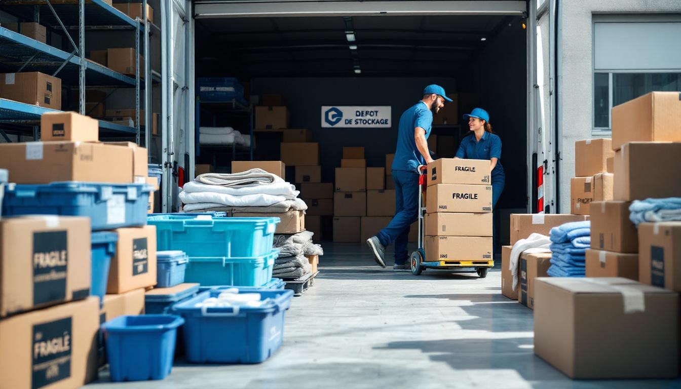 Déménageur meyzieu: emballage transport stockage certifiés