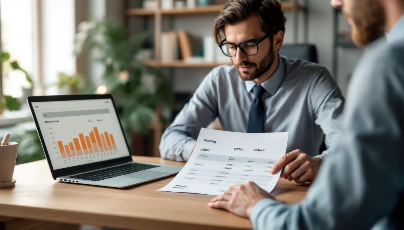 Prix demenagement 40m3 : 1200€ à 3000€ selon formule