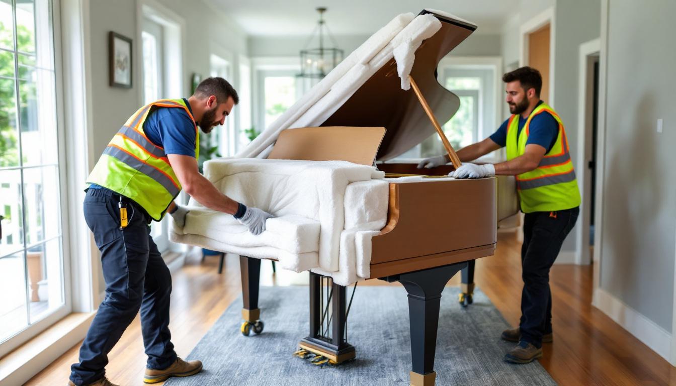 Transport piano: Sécurité & pros pour vos droits et queues